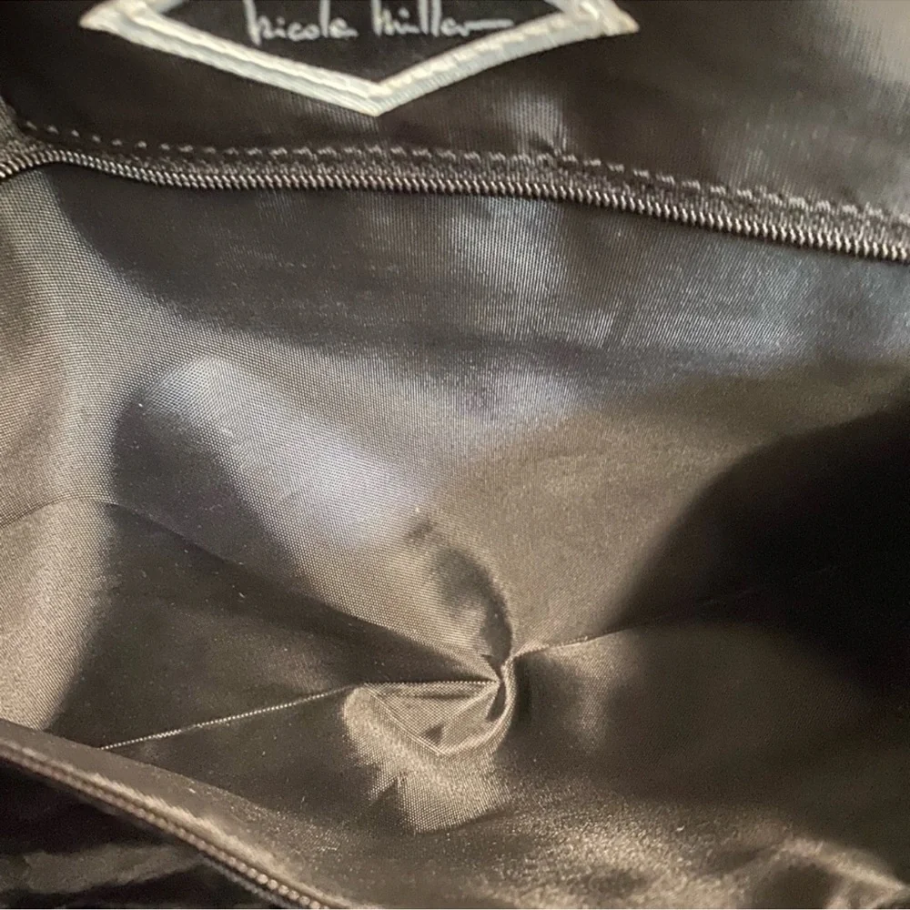 Y2K Nicole Miller Nylon cute fashion theme laptop/messenger bag.